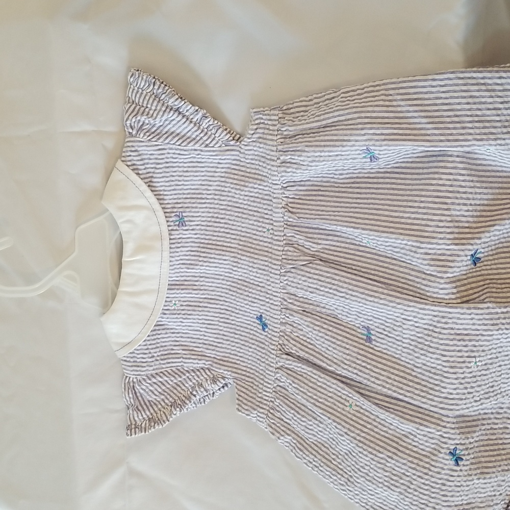Purple plaid baby dress - Picture 7 of 10